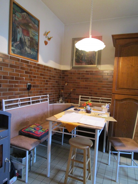 Essecke in der K�che Einfamilienhaus Lohmar / Neuhonrath