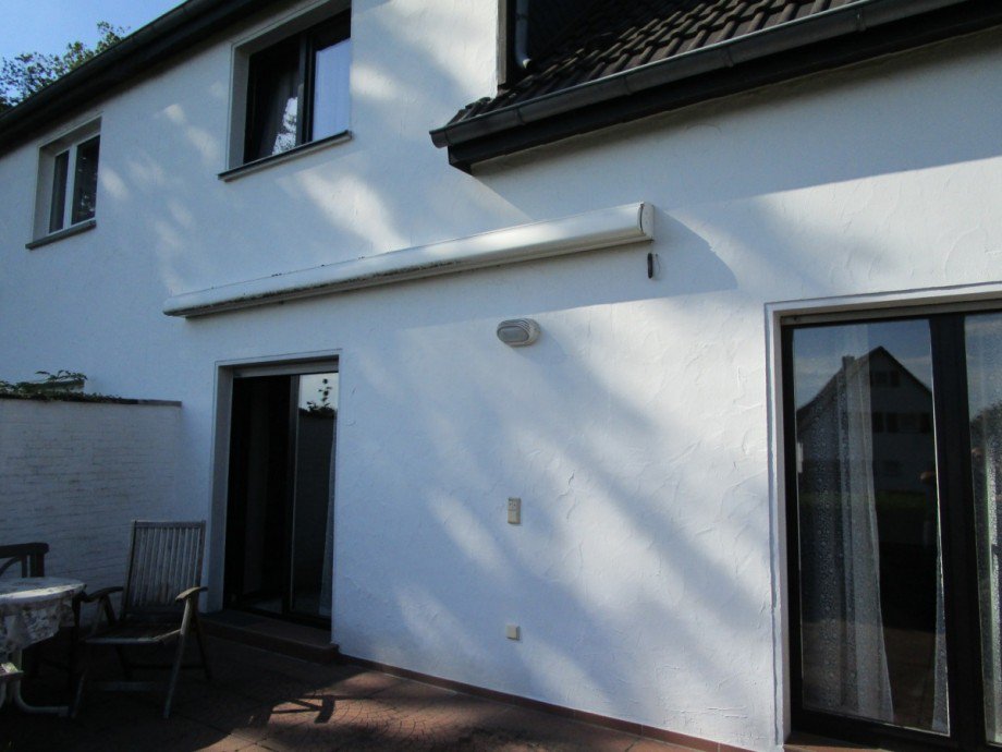 Zugang zur Terrasse Doppelhaush�lfte Siegburg