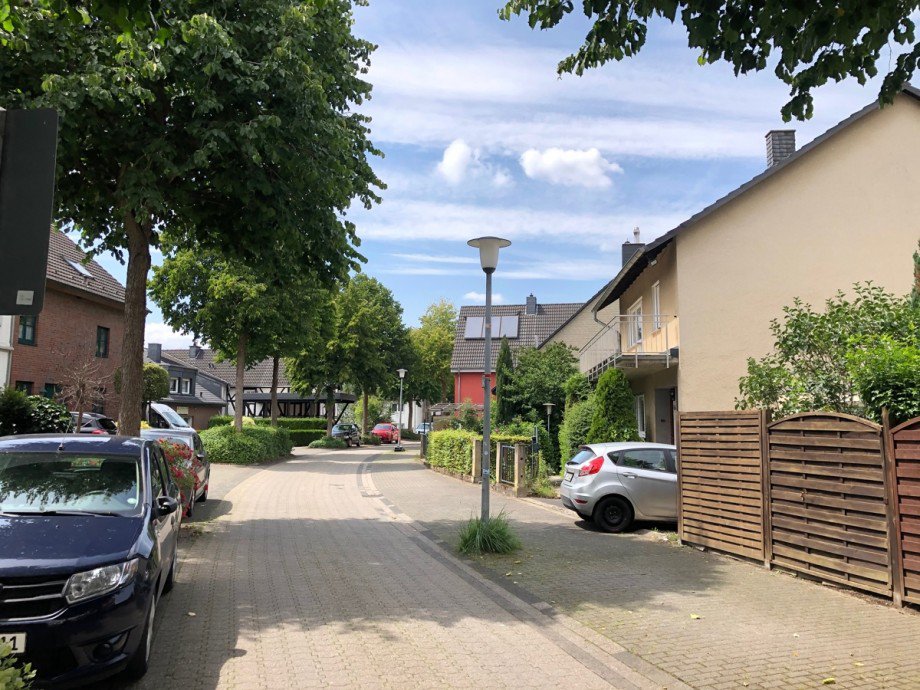 Ansicht der Anliegerstrasse Einfamilienhaus Hennef (Sieg)