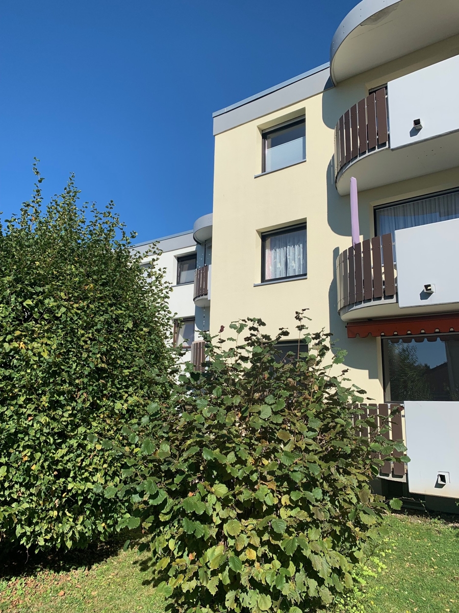 R�ckansicht - Ansicht Balkone Erdgeschosswohnung Sankt Augustin