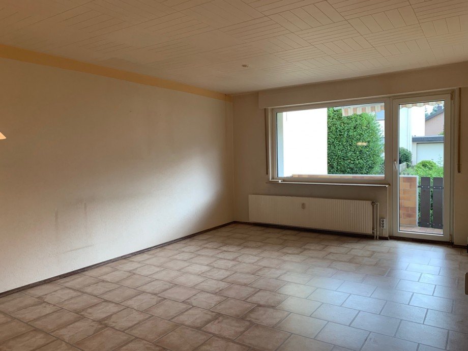 Ansicht Wohn,- Esszimmer Erdgeschosswohnung Sankt Augustin