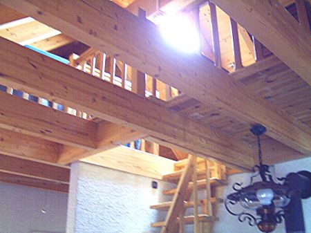 Blick zur Empore Dachgeschosswohnung Sankt Augustin