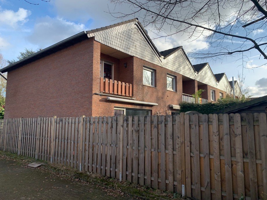 R�ckansicht Reiheneckhaus Sankt Augustin