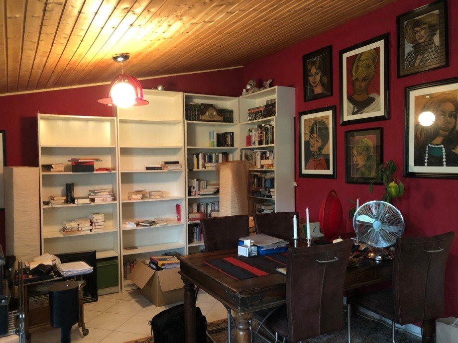 Ansicht Wohn,- Esszimmer Etagenwohnung Bonn