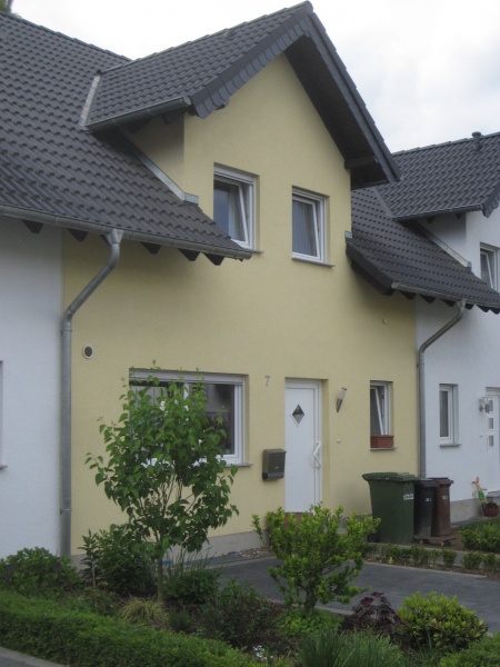 Ansicht Eingangsbereich Reihenhaus Sankt Augustin
