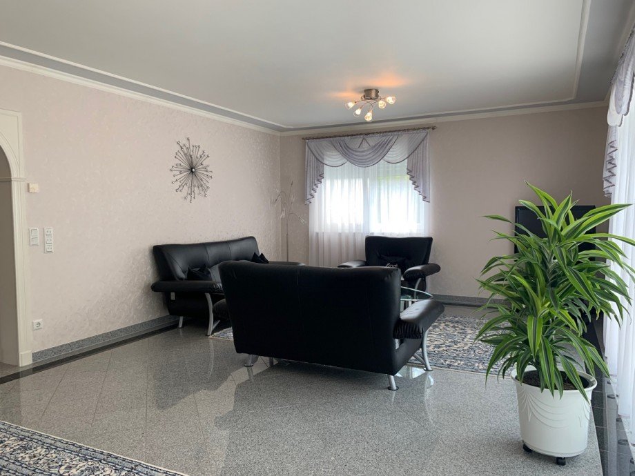 Ansicht Wohn,- Esszimmer Doppelhaush�lfte Sankt Augustin