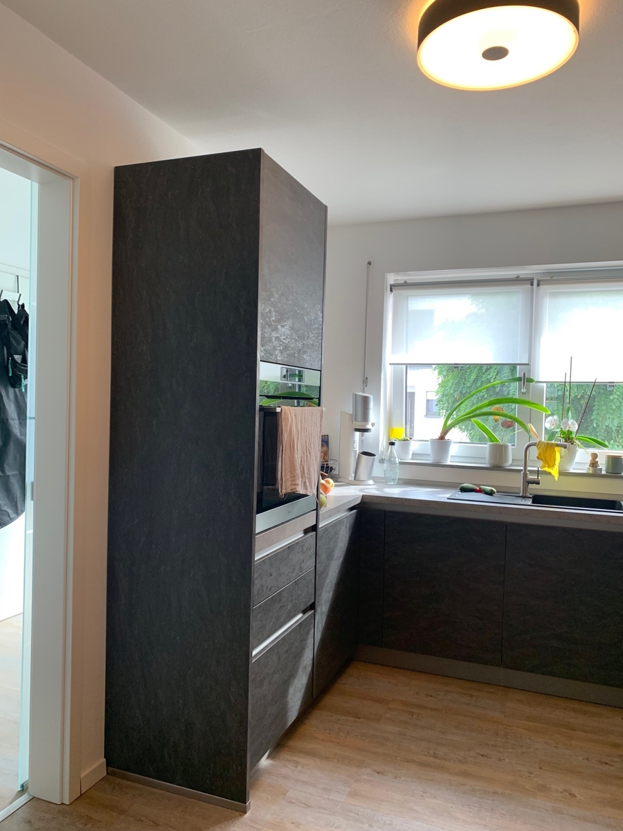 Ansicht Einbauk�che Reihenendhaus Niederkassel