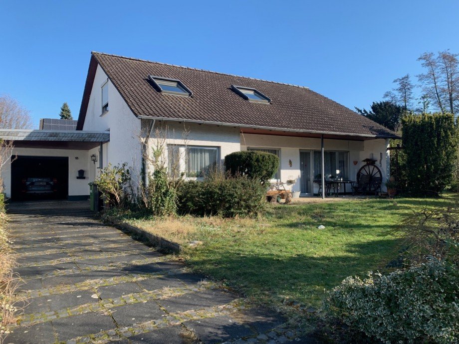 Westansicht Einfamilienhaus Sankt Augustin