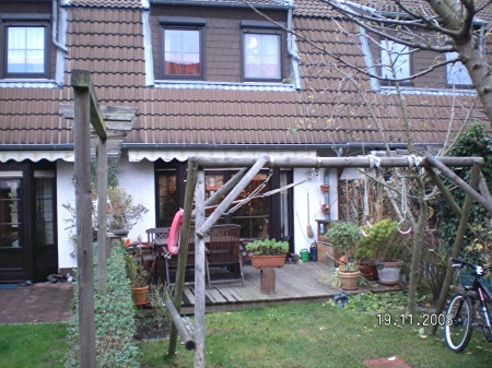 R�ckansicht Reihenhaus Sankt Augustin