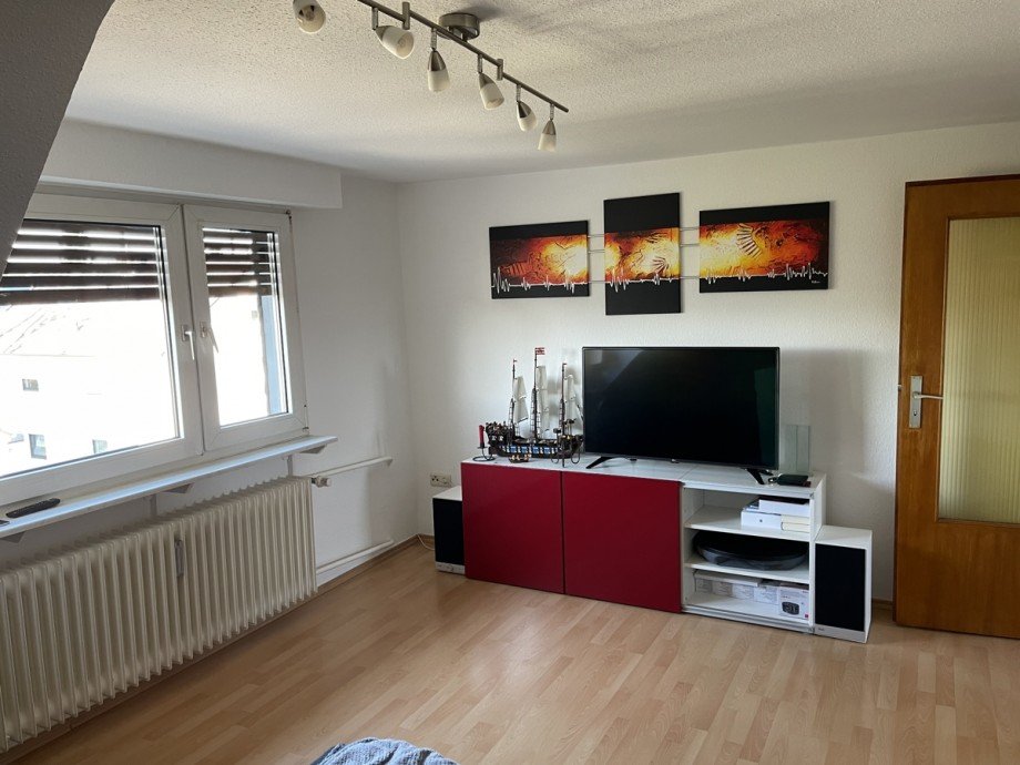 Wohnzimmer Dachgeschosswohnung Sankt Augustin