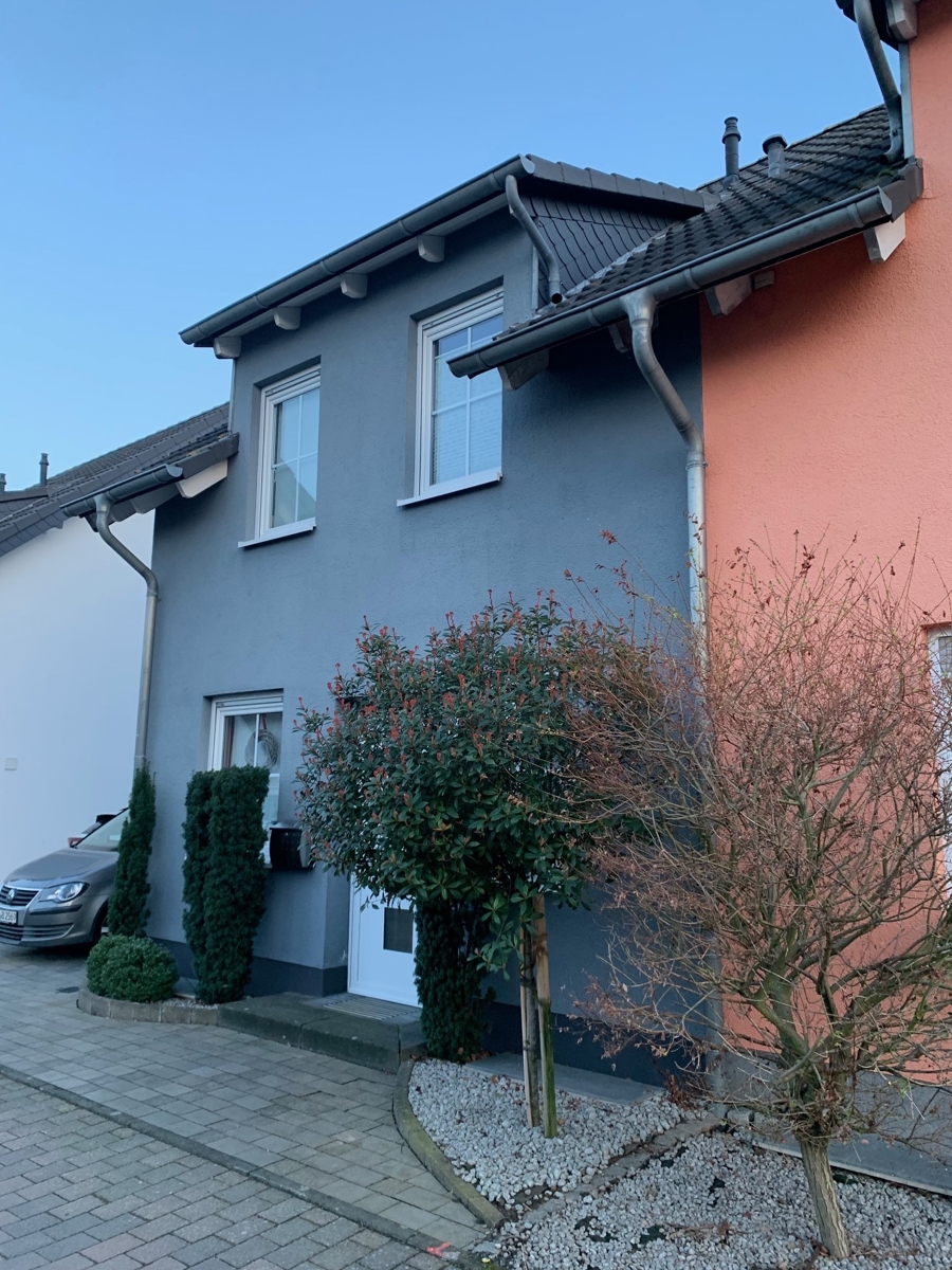 Au�enansicht Doppelhaush�lfte Niederkassel