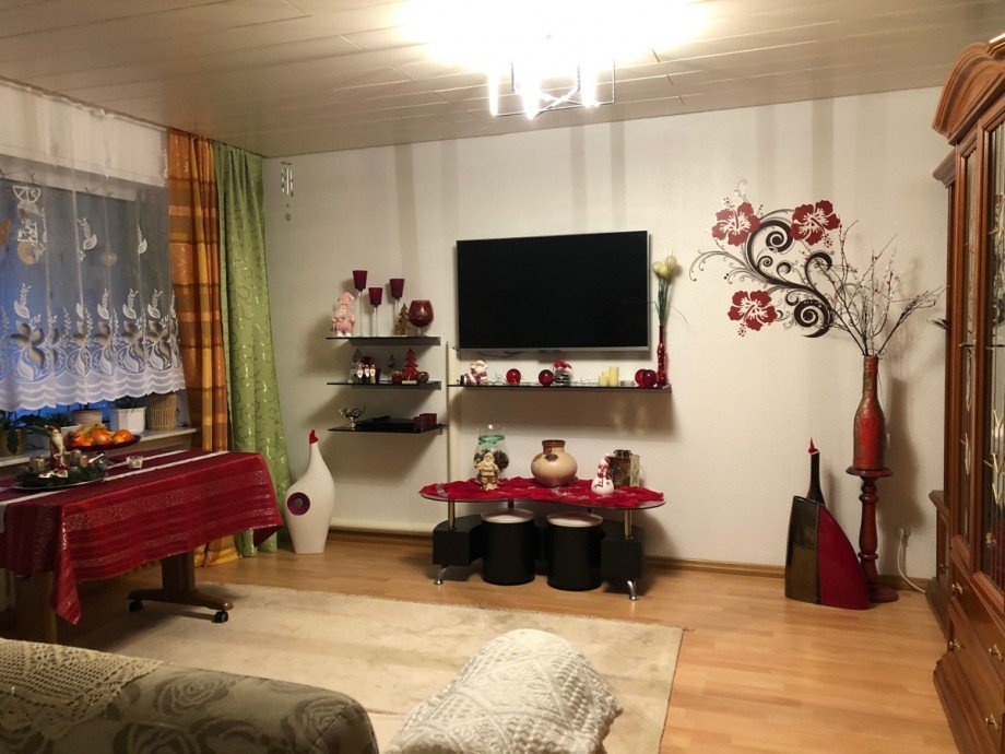 Wohn,- Esszimmer mit Balkon Etagenwohnung Sankt Augustin