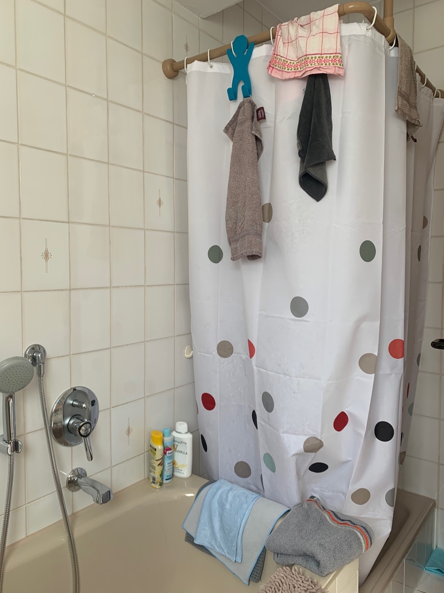 Bad mit Wanne und Dusche Etagenwohnung Sankt Augustin