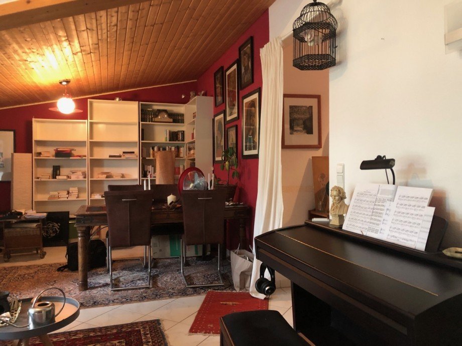 Ansicht Wohn,- Esszimmer Etagenwohnung Bonn