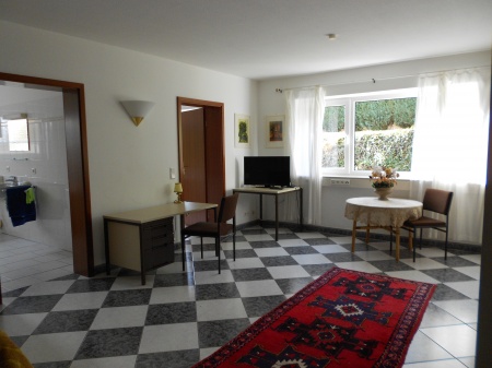 Wohn-, Schlafbereich in der Einliegerwohnung Bungalow Sankt Augustin / Hangelar