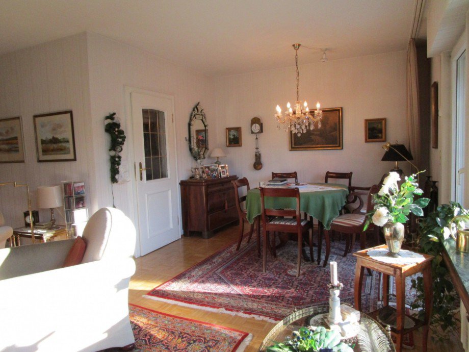 Ansicht Wohn,- Esszimmer Doppelhaush�lfte Sankt Augustin