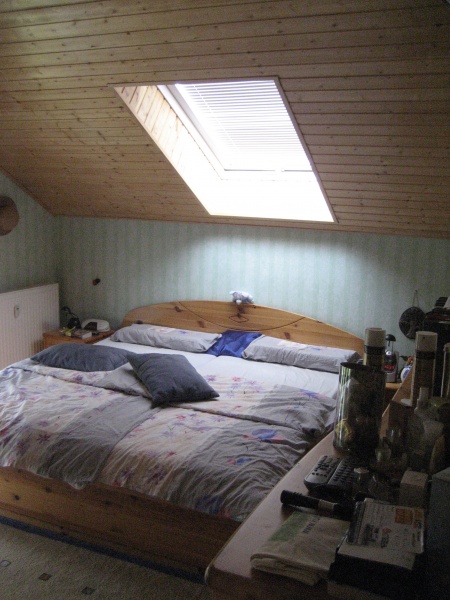 Schlafzimmer Ansicht 1 Etagenwohnung Siegburg