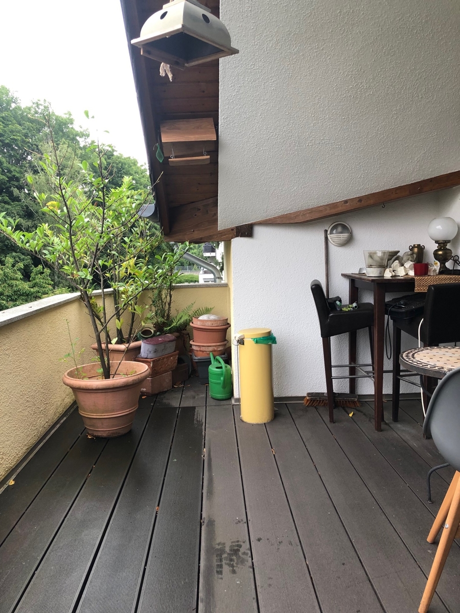 Ansicht Dachterrasse Etagenwohnung Bonn