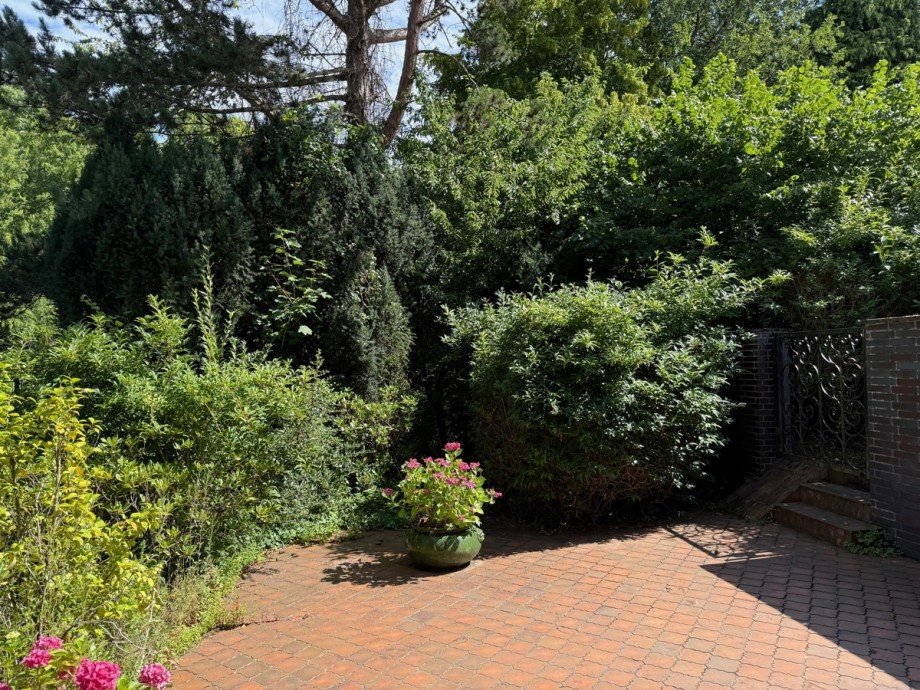 Ansicht Terrasse Reiheneckhaus Bonn