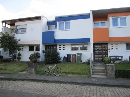 Vorderansicht Reihenhaus Sankt Augustin