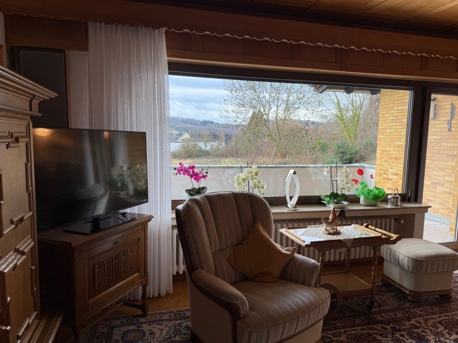 Ansicht Wohnzimmer im OG Einfamilienhaus Thomasberg