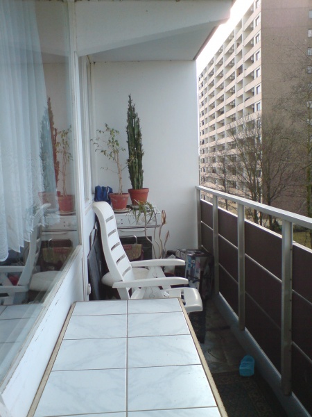 Ansicht Balkon Etagenwohnung Sankt Augustin