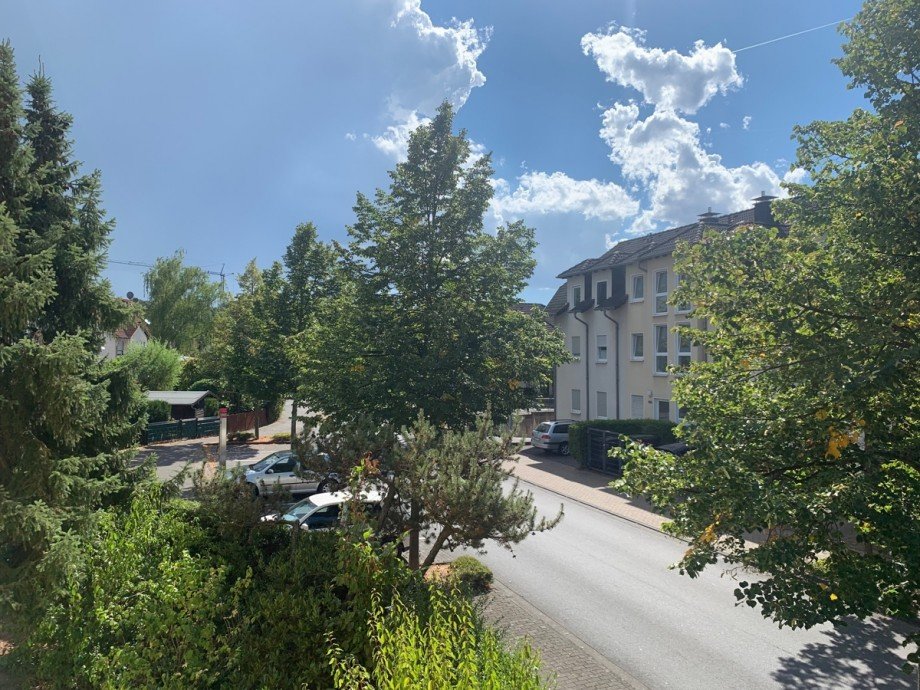 Blick vom Balkon Etagenwohnung Sankt Augustin