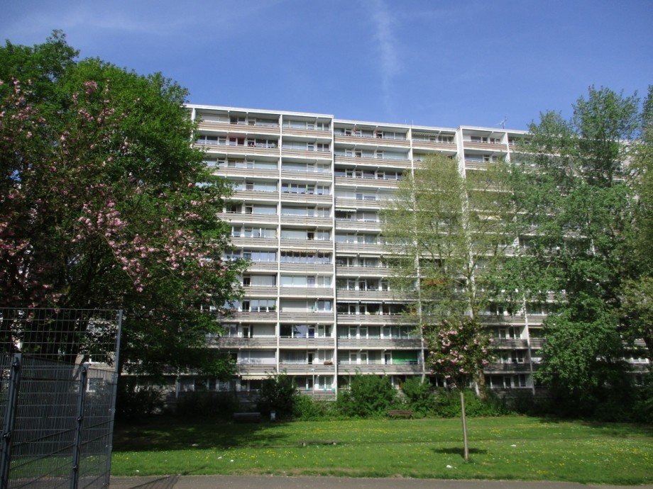 R�ckansicht Etagenwohnung Sankt Augustin