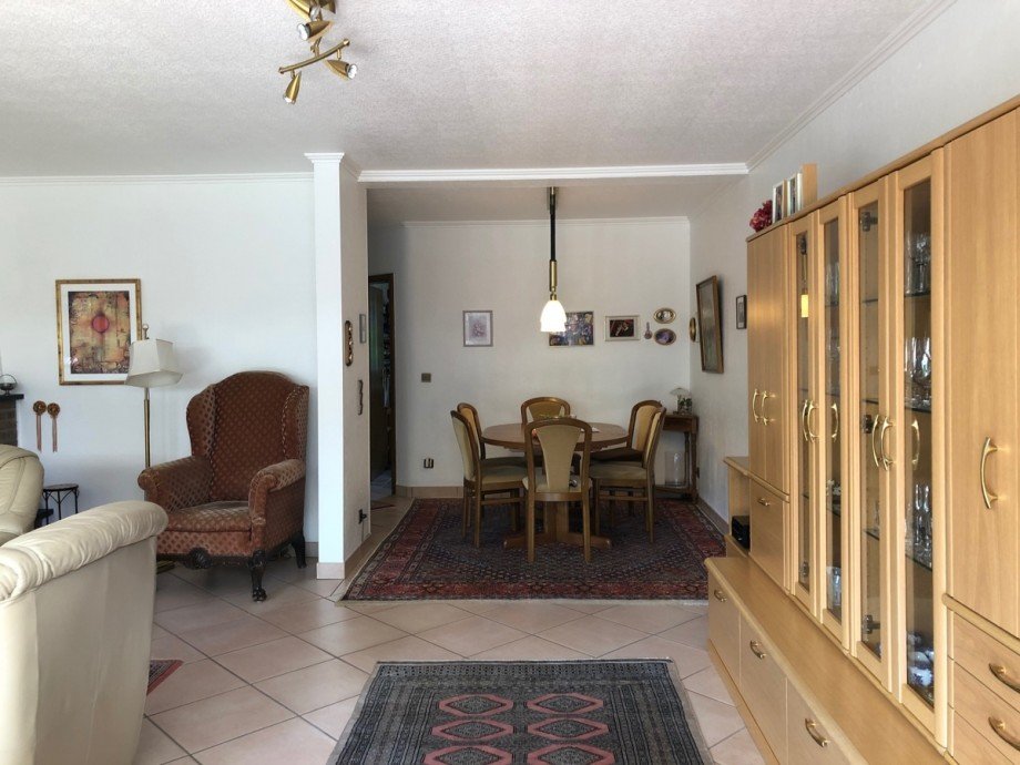 Ansicht Wohn,- Esszimmer Doppelhaush�lfte Sankt Augustin