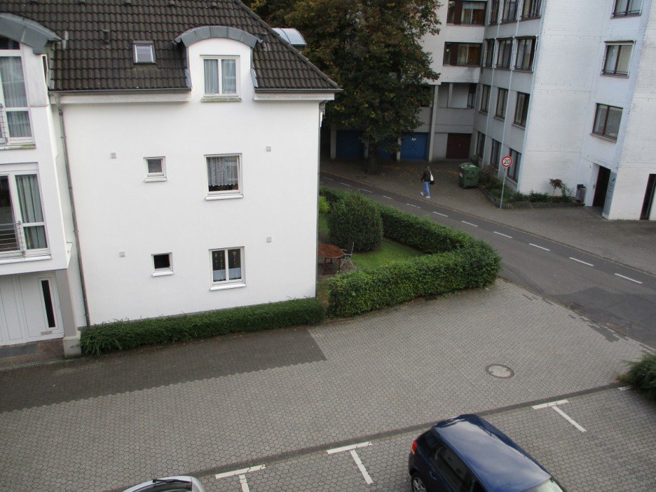 Blick vom Balkon Dachgeschosswohnung Siegburg