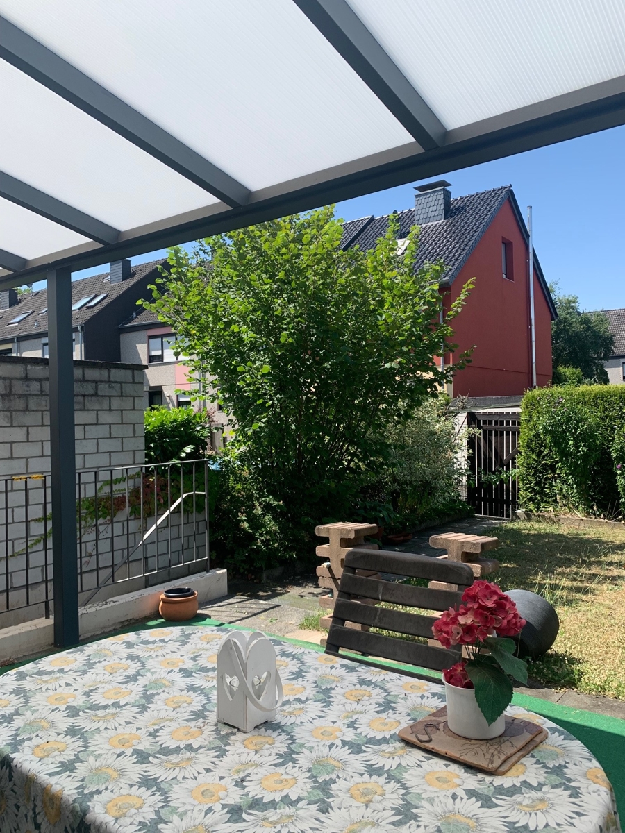 �berdachte Terrasse Reihenhaus Sankt Augustin