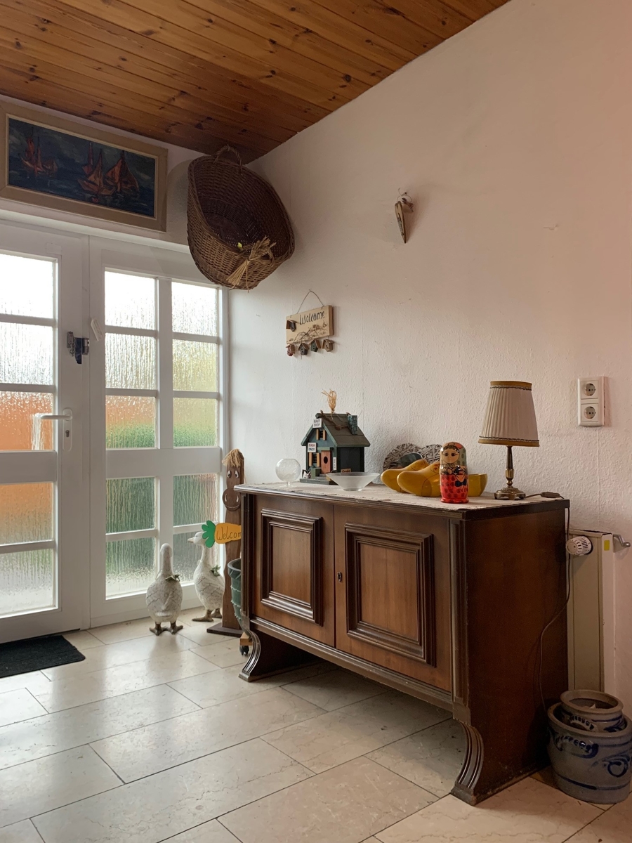 Hauseingangsbereich Bungalow Sankt Augustin