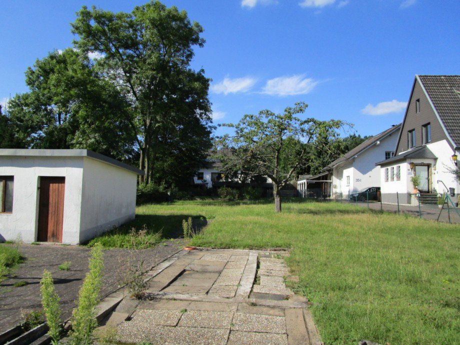 Garten Doppelhaush�lfte Siegburg