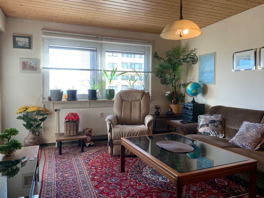 Ansicht Wohn,- Esszimmer Etagenwohnung Sankt Augustin