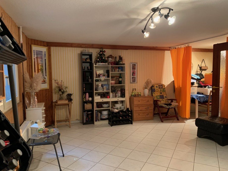 Ansicht Hobbyraum im Untergeschoss Reihenhaus Sankt Augustin