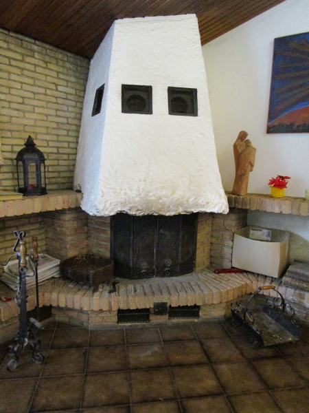 Kamin im Wohnzimmer Einfamilienhaus Lohmar / Neuhonrath