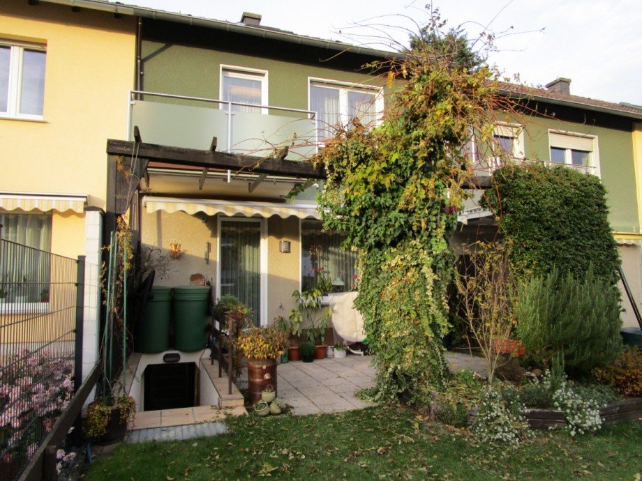 R�ckansicht des Hauses Reihenhaus Sankt Augustin