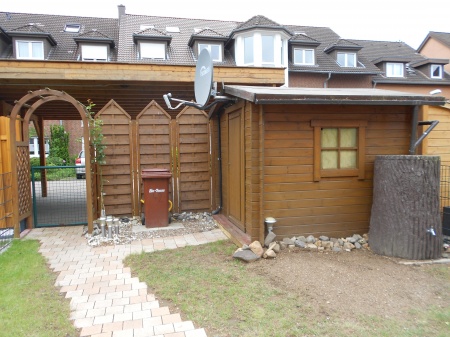 Gartenh�uschen Reihenmittelhaus Sankt Augustin