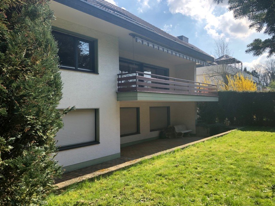 R�ckansicht Einfamilienhaus Sankt Augustin