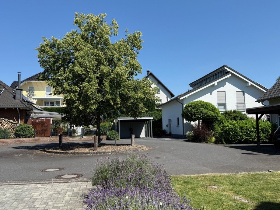 Ansicht Sackgassse - Wendehammer Einfamilienhaus Hennef