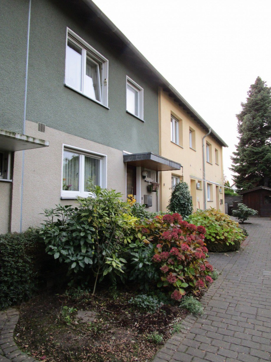 Hausansicht Reihenhaus Sankt Augustin