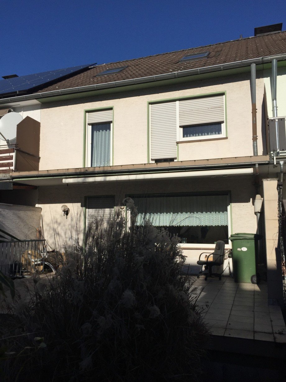R�ckansicht Reihenhaus Sankt Augustin