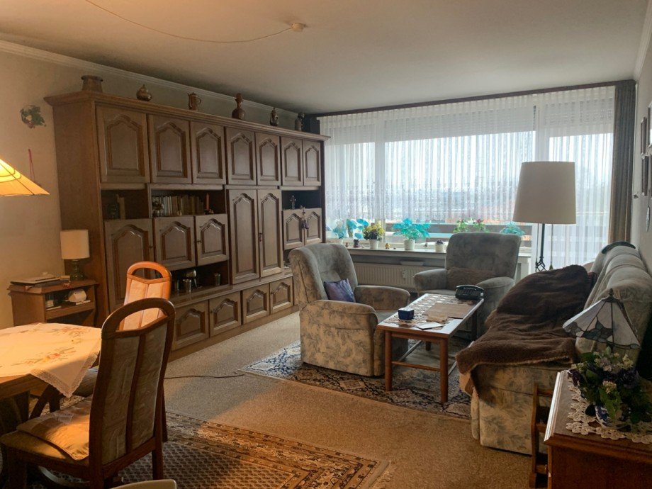Ansicht Wohn,- Esszimmer Etagenwohnung Sankt Augustin / Niederpleis