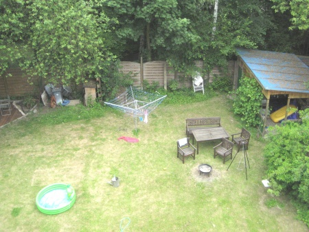 Gartenansicht 1 Etagenwohnung Siegburg