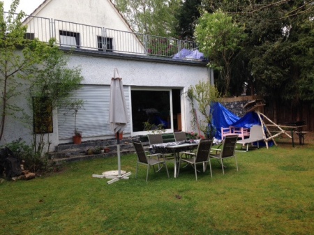 R�ckansicht Erdgeschosswohnung Sankt Augustin