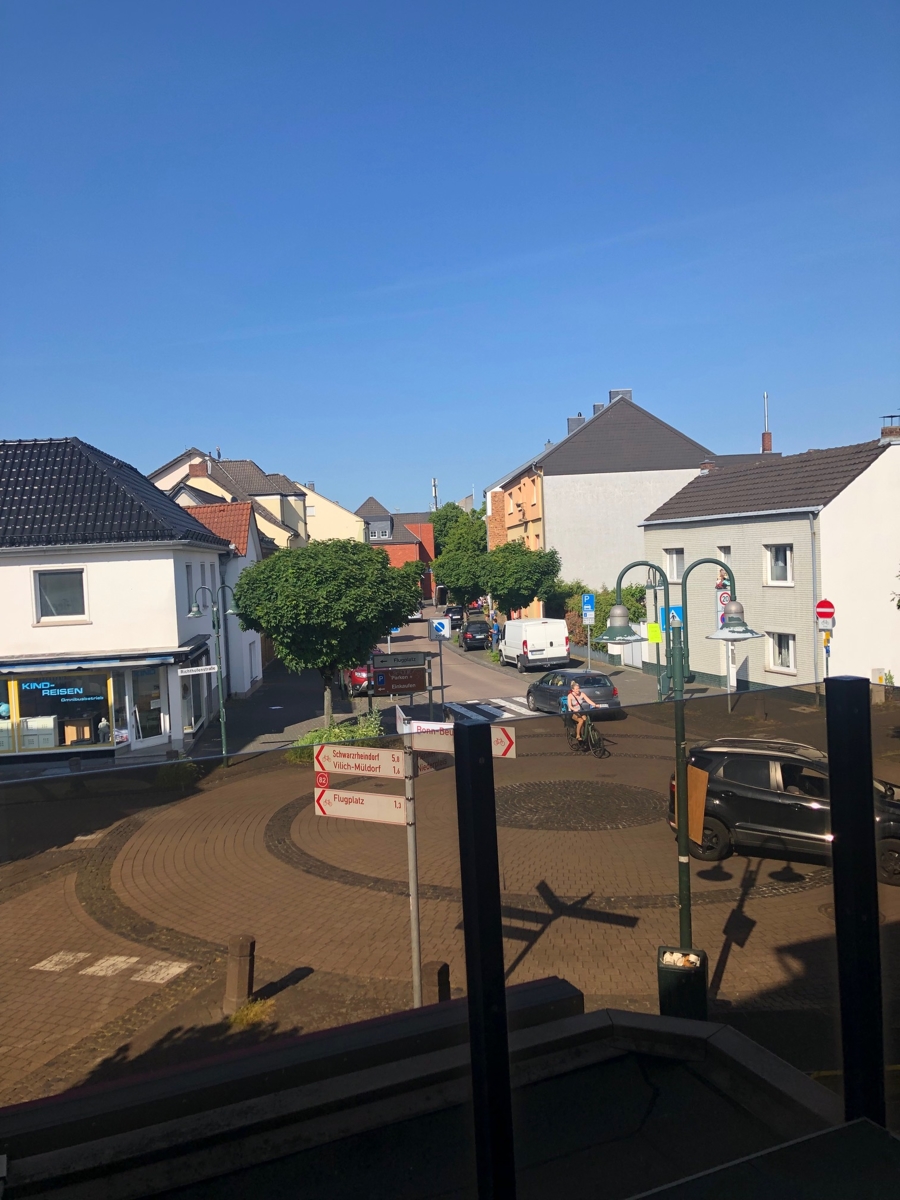 Blick vom Balkon Etagenwohnung Sankt Augustin