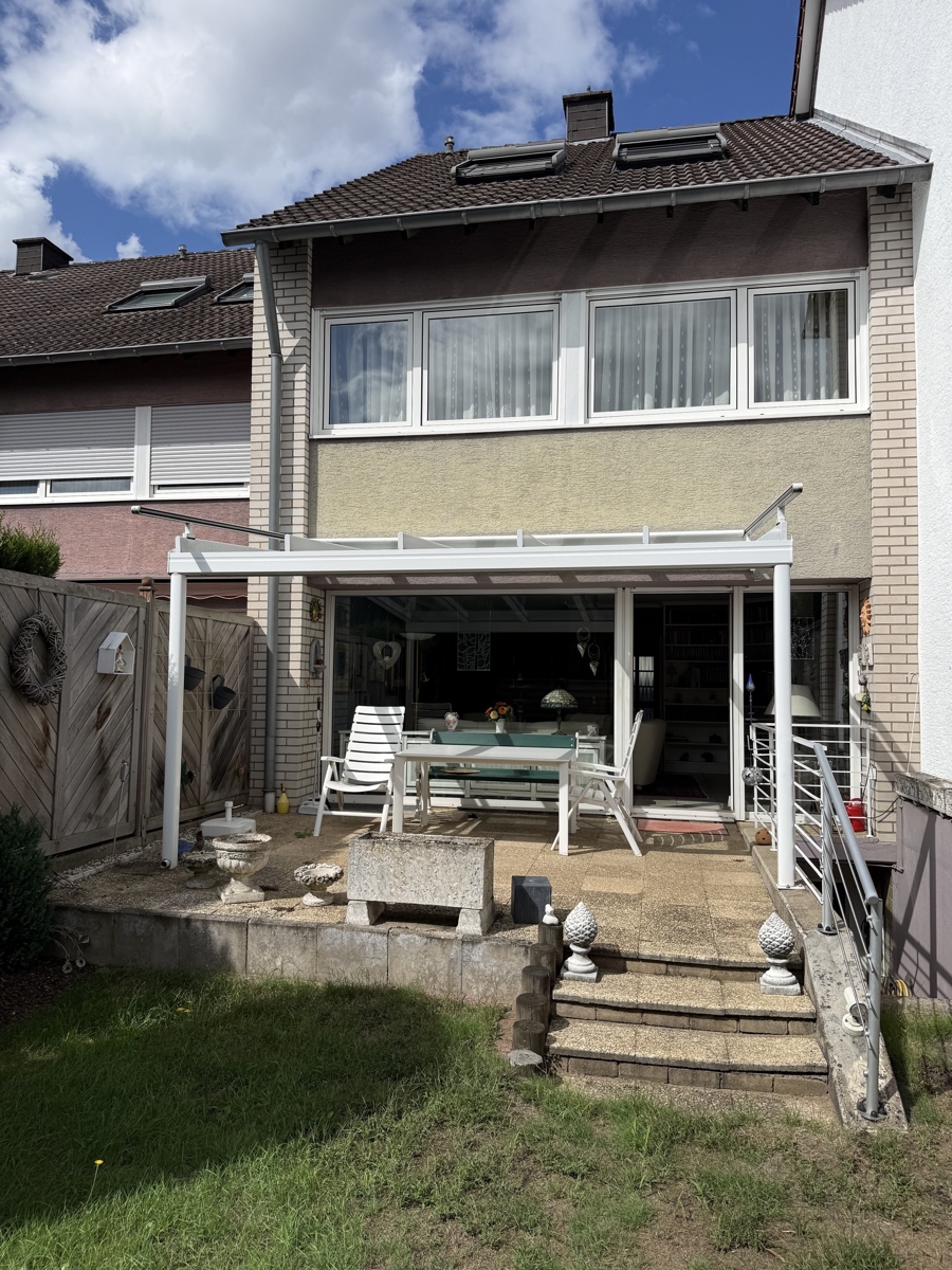 R�ckansicht Reihenhaus Sankt Augustin