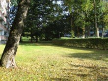Gr�nfl�chen hinter dem Haus SANKT AUGUSTIN, Niederpleis, Top 2-Zi. Wohnung im 1.OG, ca, 69 m� Wfl., Einbauk�che, Balkon, Keller.