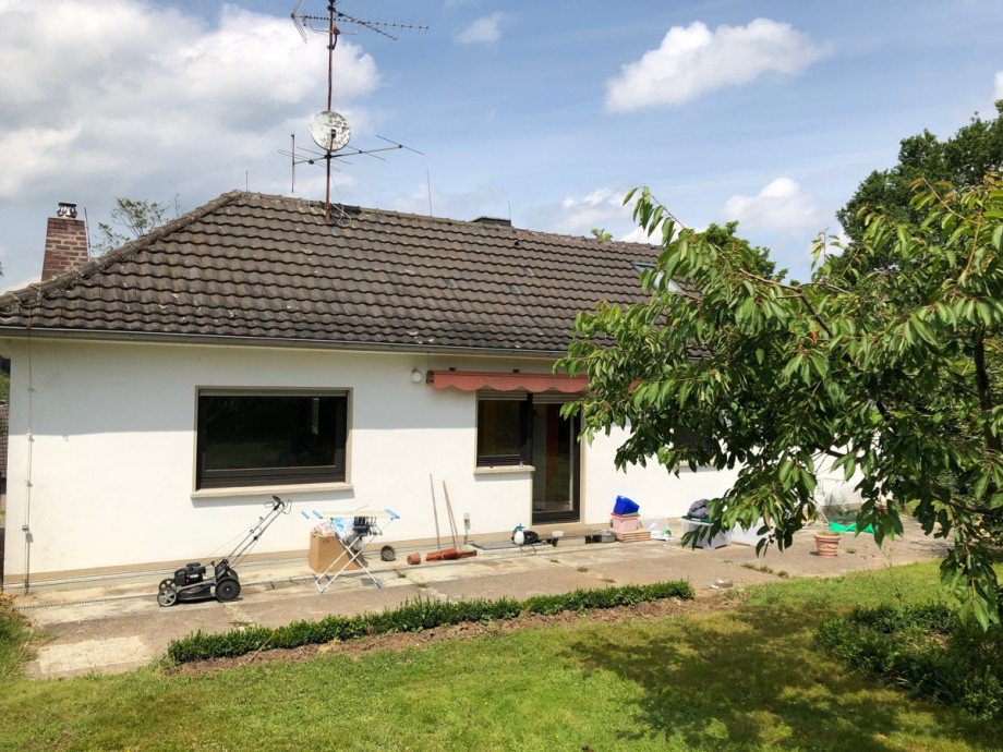 Terrassenansicht Einfamilienhaus Eitorf