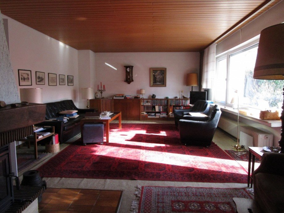Blick vom Esszimmer in das Wohnzimmer Einfamilienhaus Sankt Augustin